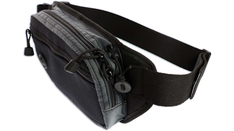 Galco Fastrax Pac Waistpack, Subcompact, Gray/Black, FTPGBS