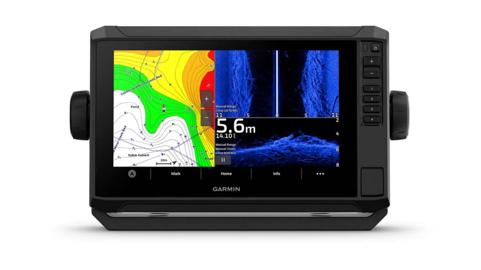 Garmin ECHOMAP UHD2 95sv, Chartplotter Fishfinderss, Canada Inland and Coastal, Without Transducer, 010-02690-01