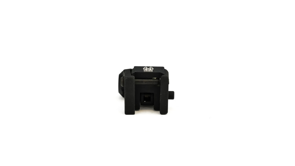 GG&amp;G Spring Actuated A2 Top Mounted Deployable Rear Sight, Black, GGG-1005SA