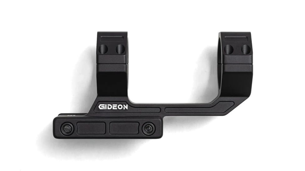 Gideon Optics LPVO Scope Mount., 30mm, Black, Anodized, 30 mm, GOMNT30