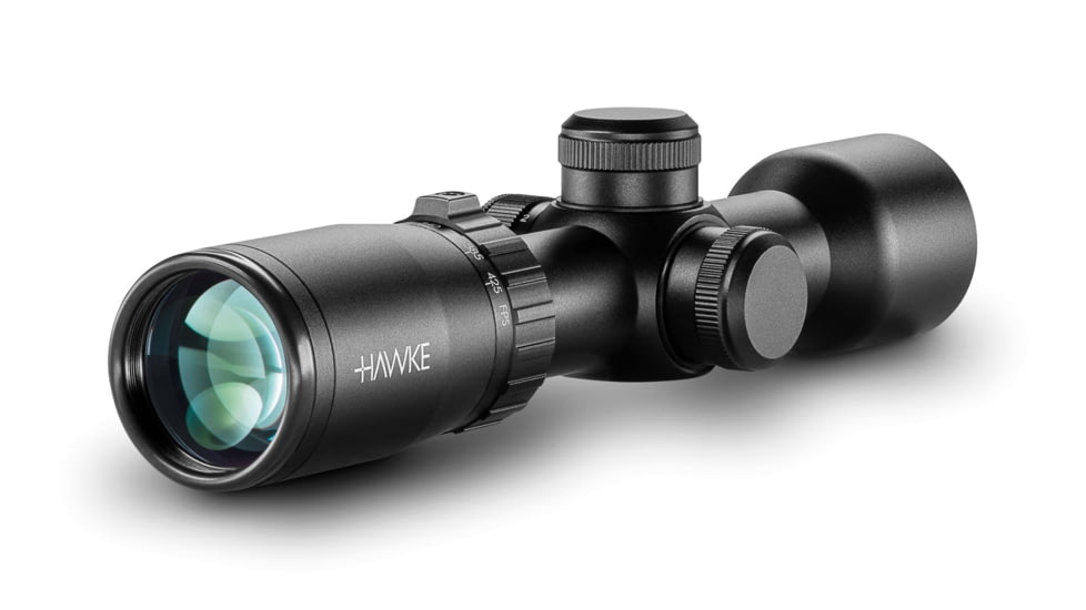 Hawke Sport Optics 1in 1.5-5x32 Vari-Speed SR Red/Green Illumination Cross Bow Scope, Black 12221