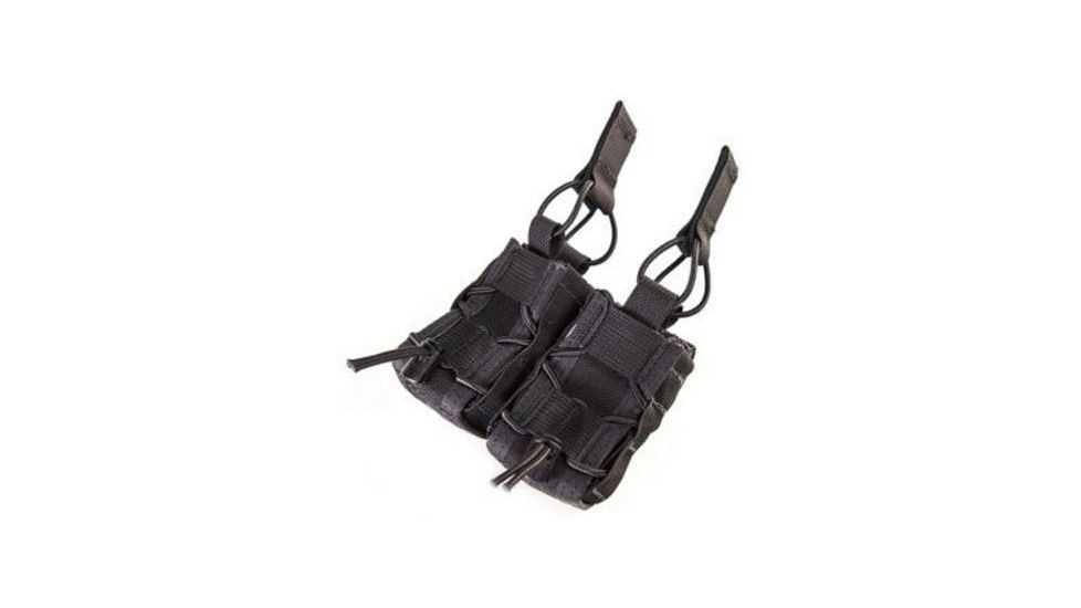 High Speed Gear HSGI Double 40MM Taco MOLLE Mag Pouch, Black, 11M402BK