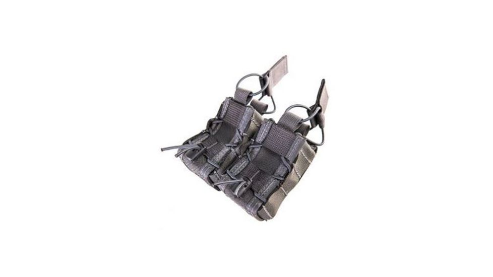 High Speed Gear HSGI Double 40MM Taco MOLLE Mag Pouch, Wolf Gray, 11M402WG