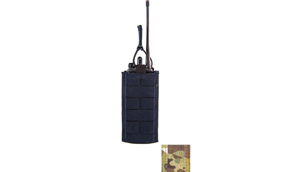 High Speed Gear Duty Multi-Access Comm Taco U-Mount Radio Holder, MultiCam, 41MAC0MC