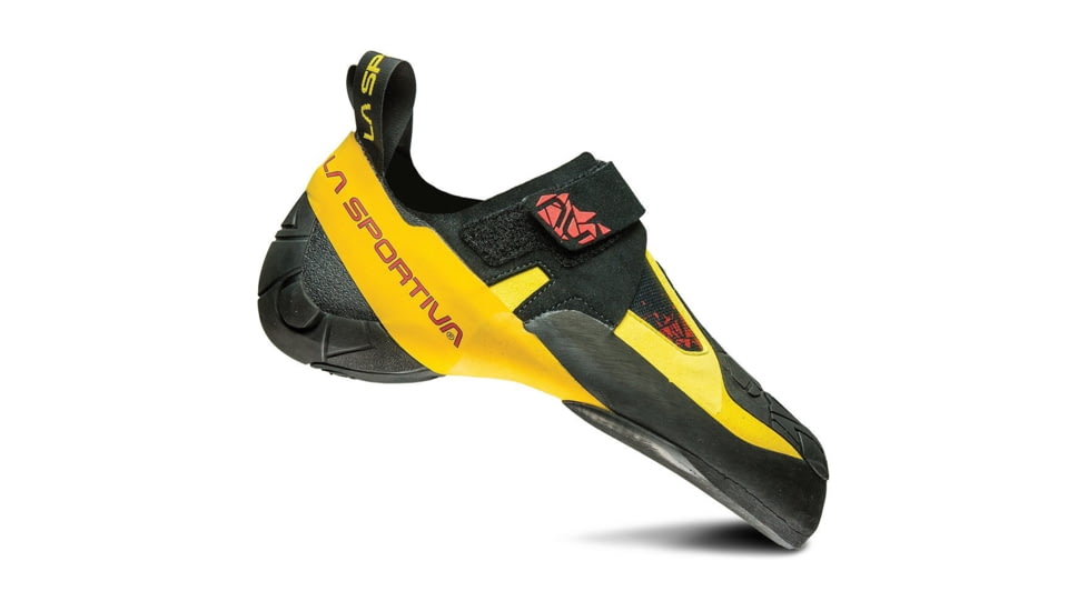 La Sportiva Otaki Climbing Shoes - Mens, Black/Yellow, 36.5, ZFCS005-K00Y00-36.5