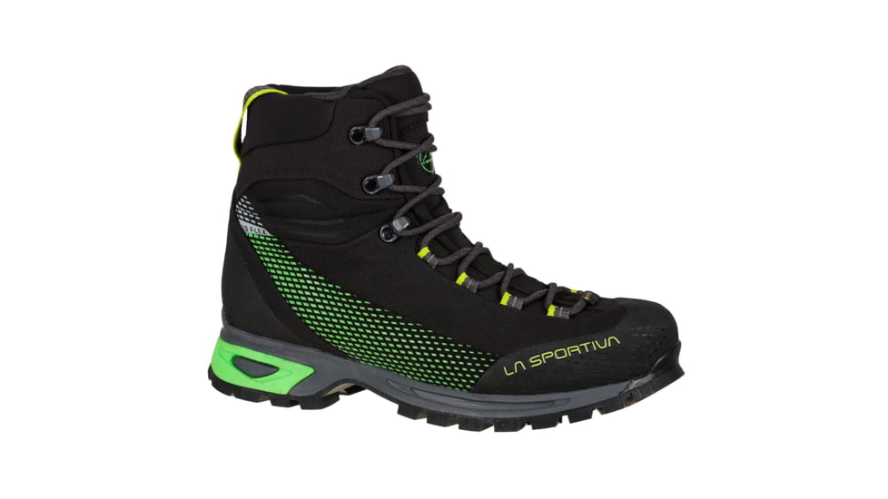 La Sportiva Trango TRK GTX Hiking Shoes - Mens, Black/Flash Green, 43.5, 31D-999724-43.5