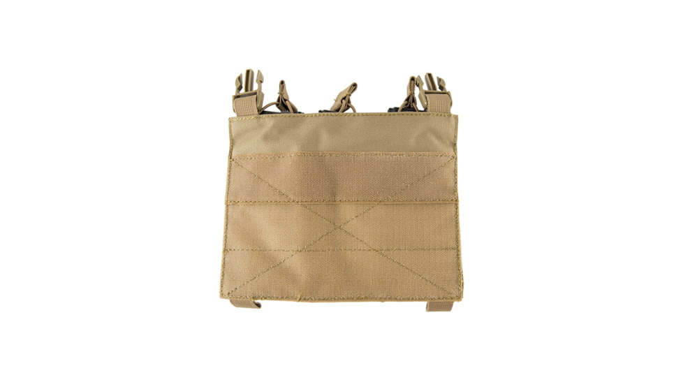 Lancer Tactical M4/M16 Adaptive Hook and Loop Triple Dual Mag Pouch, Tan, CA-292T