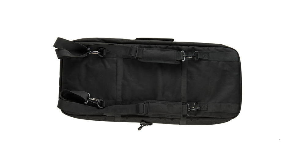 Lancer Tactical Nylon 3-Way Carry 29in Double Rifle Gun Bag, Black, CA-288BN