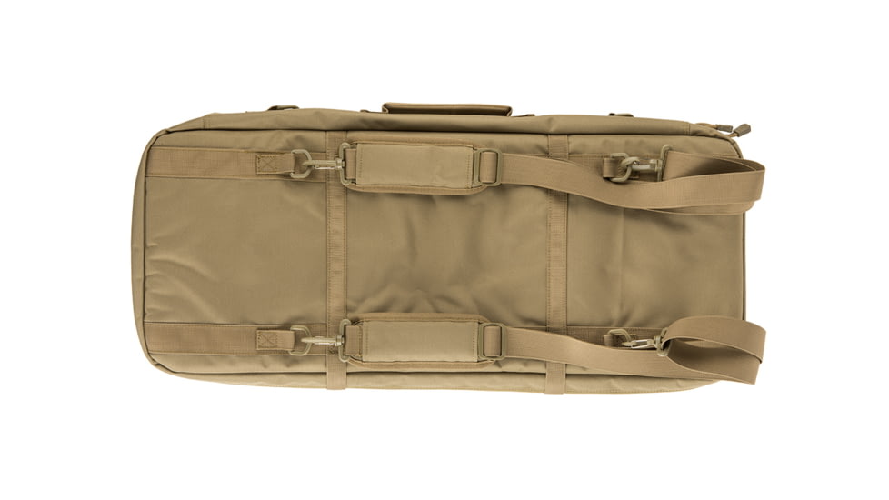 Lancer Tactical Nylon 3-Way Carry 29in Double Rifle Gun Bag, Tan, CA-288TN