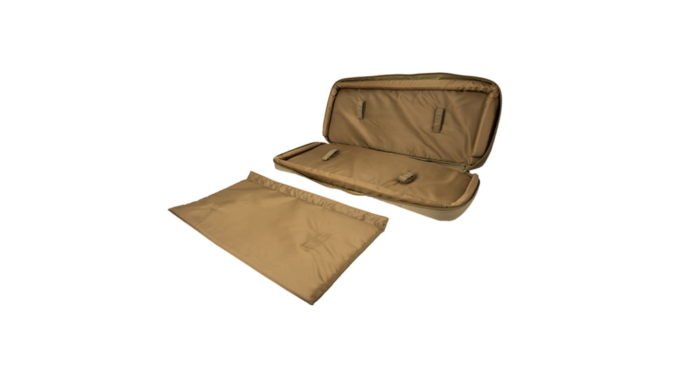 Lancer Tactical Nylon 3-Way Carry 29in Double Rifle Gun Bag, Tan, CA-288TN