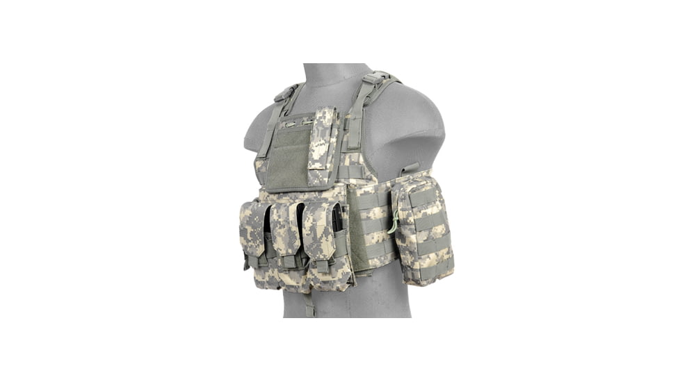 Lancer Tactical Tactical Assault Plate Carrier Vest, ACU, CA-305AN