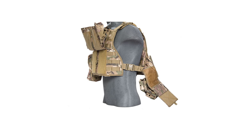 Lancer Tactical Tactical Assault Plate Carrier Vest, Camo, CA-305CN