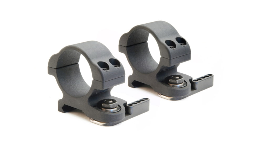 LaRue Tactical Ultra-Low QD Scope Mount Rings, 30mm, Black, LT719