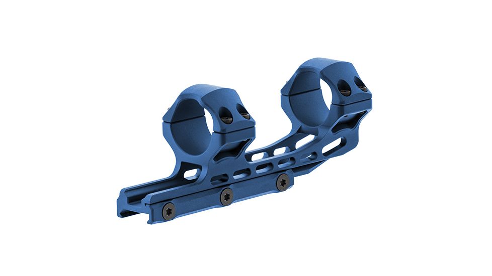 Leapers UTG Accu-Sync 30mm High Profile 50mm Offset Pic. Rings, Blue Anodize AIR32250AB