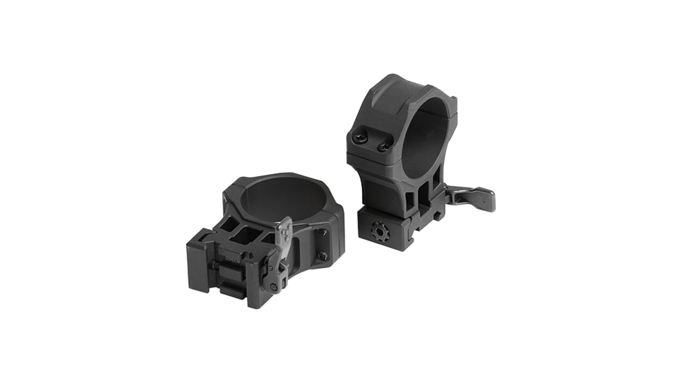 Leapers UTG ACCU-SYNC QR Scope Rings, 34mm, X-High Profile, Picatinny, Black, AQR422