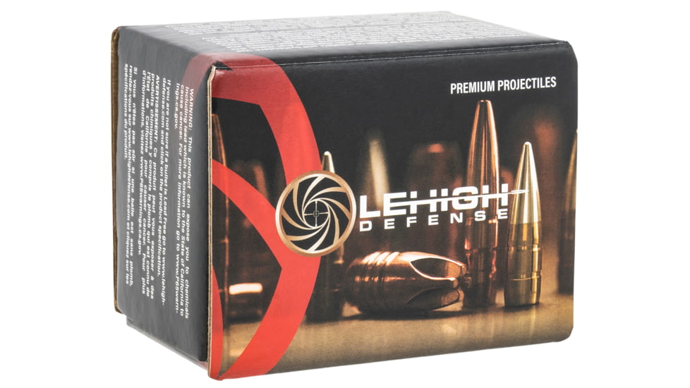 Lehigh Defense Xtreme Defense .429 Caliber 125 Grain Fluid Transfer Monolithic (FTM) Centerfire Pistol Bullets, 50 Rounds, 09429125SP