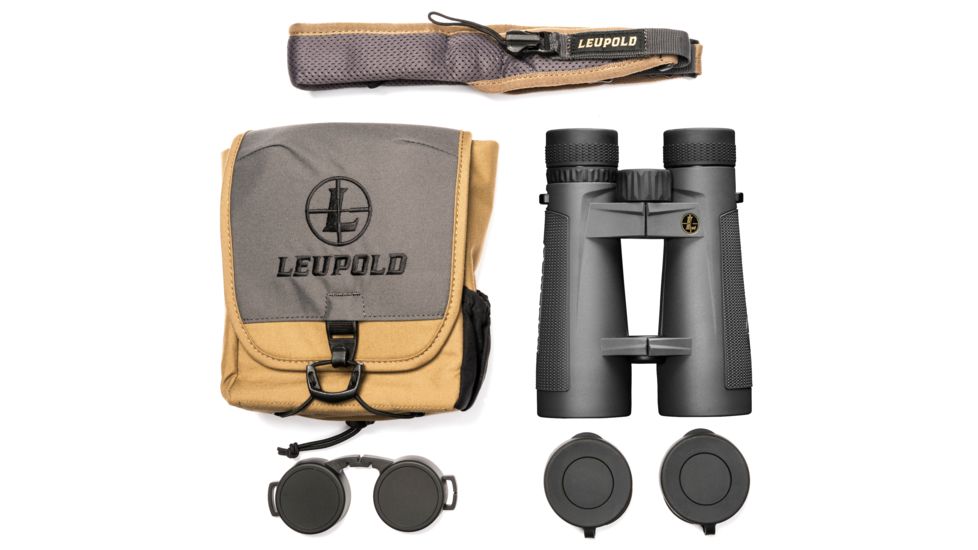 Leupold BX-5 Santiam HD 10x50mm Binoculars, Gray, 175854