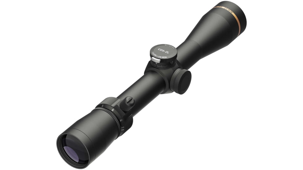 Leupold VX-3HD 2.5-8x36mm Rifle Scope, 1 in Tube, Second Focal Plane, Black, Matte, Non-Illuminated Duplex Reticle, MOA Adjustment, 180616