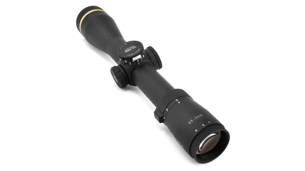 Leupold VX-5HD 2-10x42mm Rifle Scope, 30 mm Tube, Second Focal Plane, Black, Matte, Red FireDot Duplex Reticle, MOA Adjustment, 171389