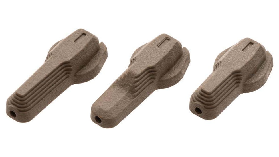 Magpul Industries ESK Safety Selector, Polymer/Steel, Ambi 60/90 Degree Opti, FDE, MAG1254-FDE