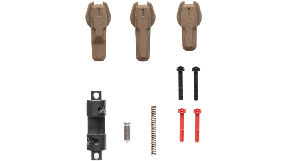 Magpul Industries ESK Safety Selector, Polymer/Steel, Ambi 60/90 Degree Opti, FDE, MAG1254-FDE