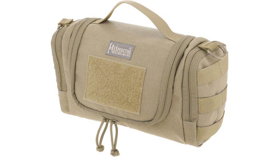 Maxpedition Aftermath Compact Toiletries Bag, Khaki 1817K