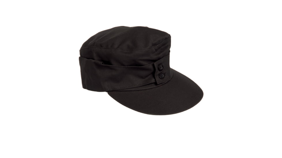 MIL-TEC M43 Moleskin Mountain Cap - Men's, Black, Extra Large, 12305002-905