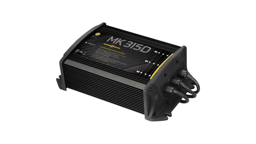 Minn-Kota MK 315D AC Charger, 110 V AC AC Plug Input, 12 V DC, 24 V DC, 36 V DC 1823155