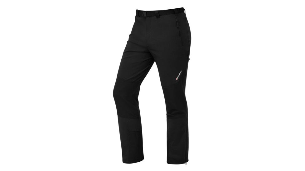 Montane Terra Stretch Mountain Pants, Regular Leg - Mens, Black, Extra Small, MTESRBLAA07