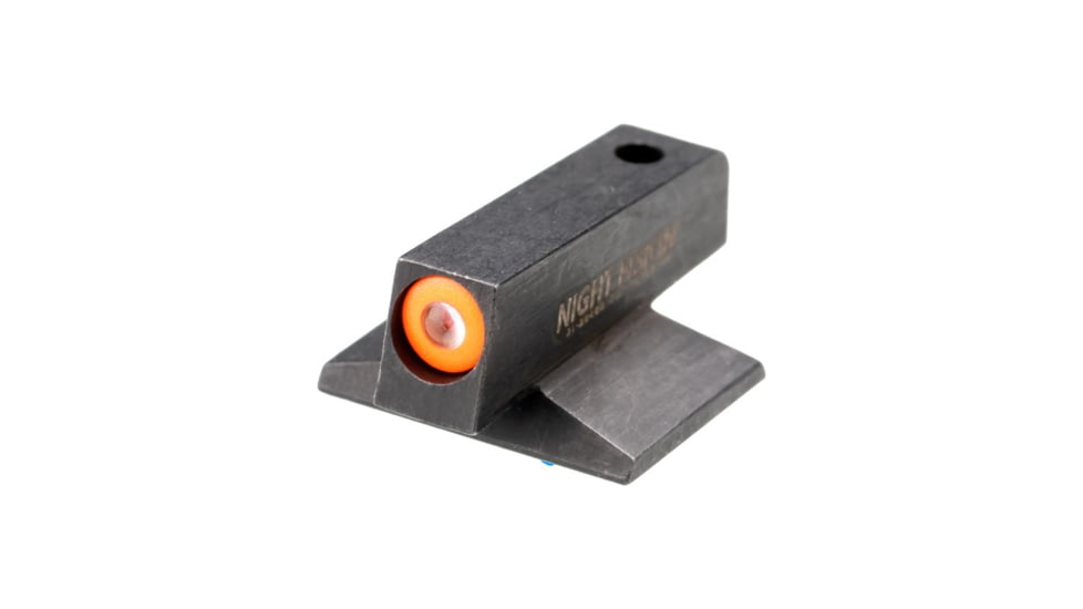 Night Fision Night Sight Set, 1911, .180in, Blade Orange Front, Black, 1911-325-003-OGZG