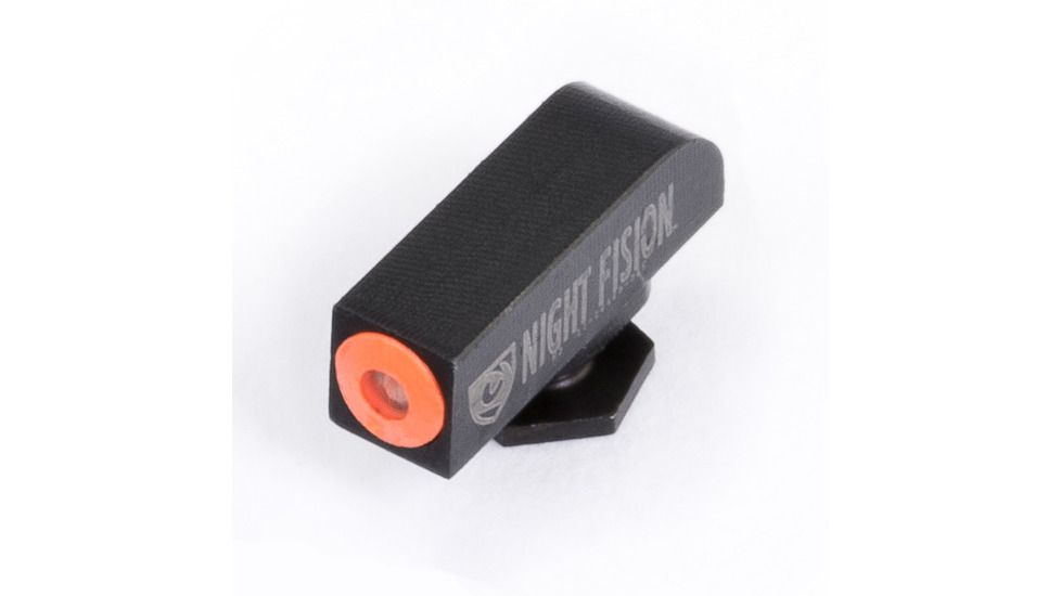 Night Fision Perfect Dot Front Night Sight Only, Orange w/Green Tritium, All Glock, GLK-000-001-OGXX