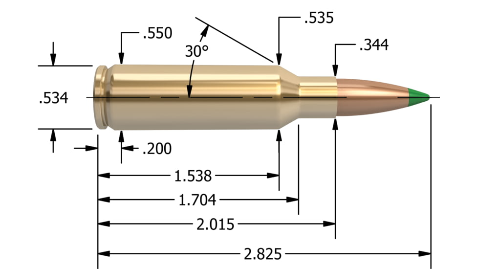 Nosler Custom Rifle Brass .300 Remington Short Action Ultra Magnum, 25ct, 10228