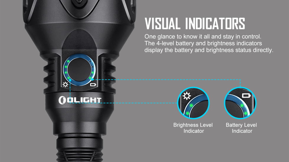 Olight Javelot Pro 2 Long Throw Rechargeable LED Flashlight, Black, FL-OL-JAVELOTPRO2-BK