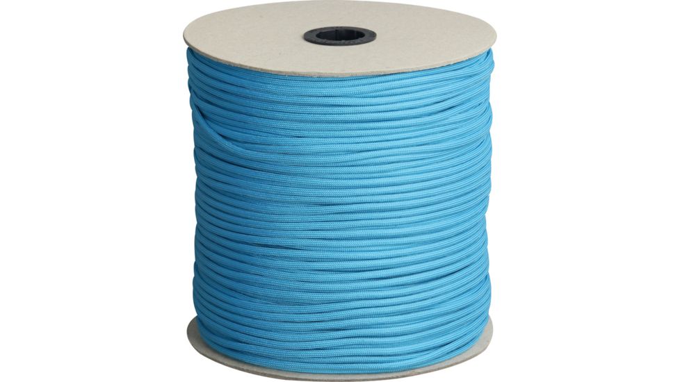 Parachute Cord Neon Turquoise, 1000 ft RG1027S