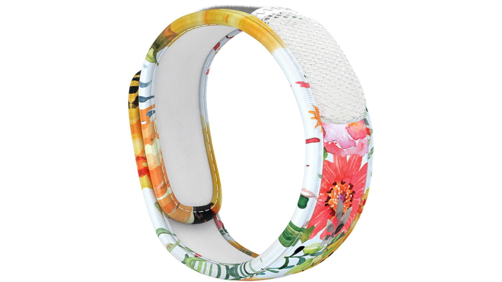 Parakito Mosquito Repellent Wristband w/ 2 Refills Graphic, Flowery, One Size, LTPWB1G66