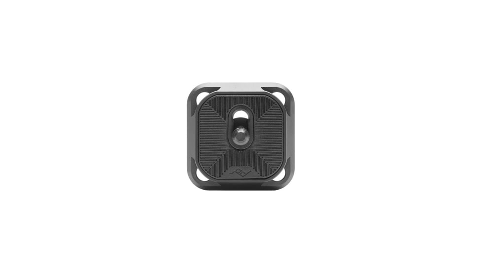 Peak Design Standard Plate w/PVC Pad and Camera Connection Screw, Black, PL-S-3