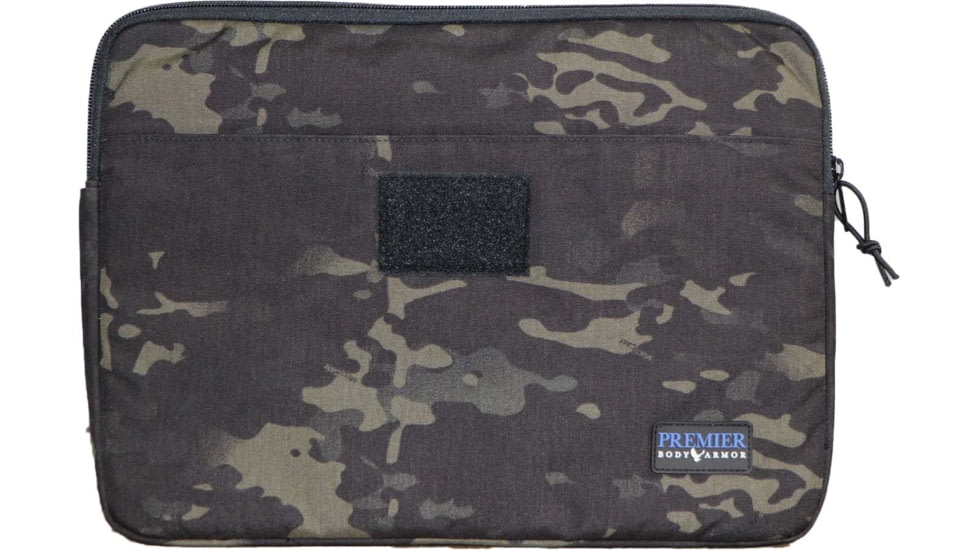 Premier Body Armor Gen 2 Bulletproof Laptop Case, MultiCam Black, LTC-9093