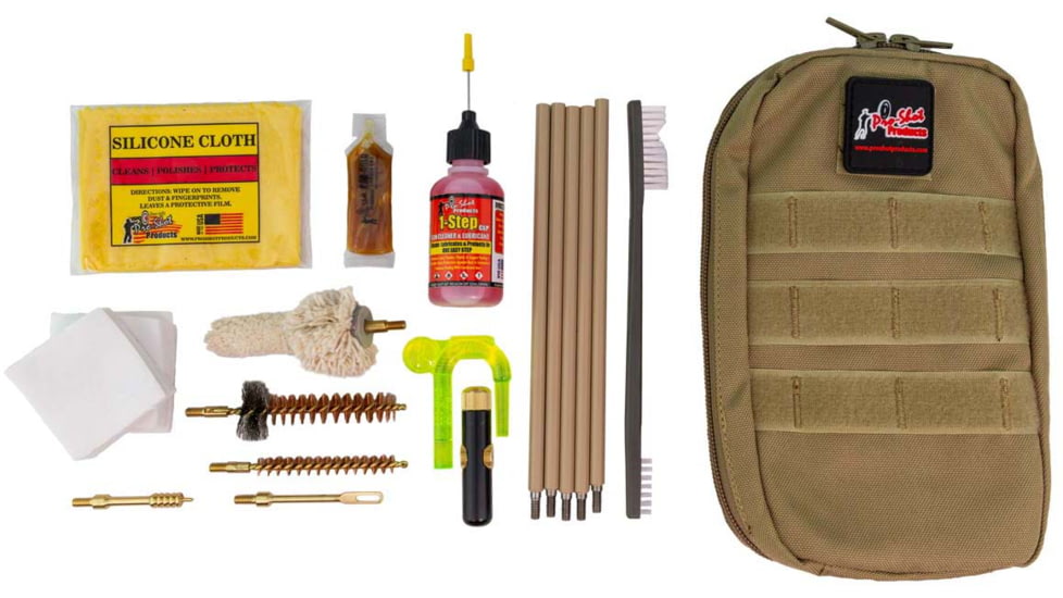 Pro-Shot Coyote Pouch And Coated Rods For .30 Caliber