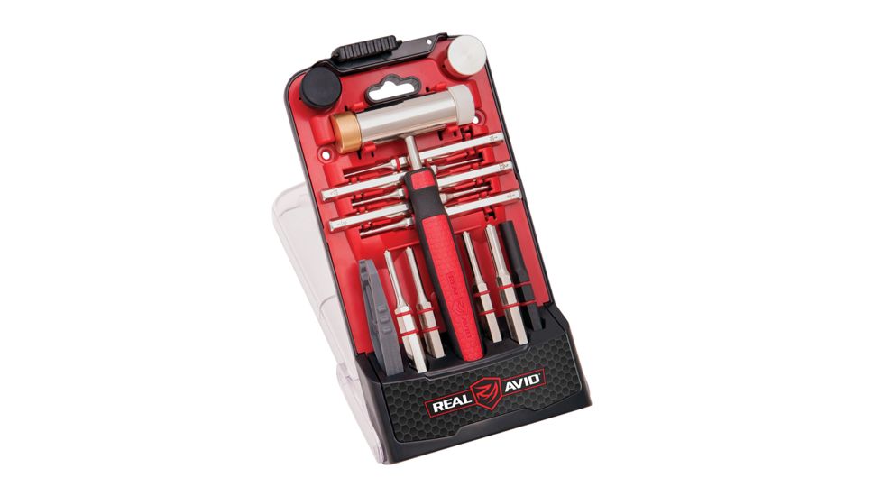 Real Avid Accu-Punch Hammer and Gunsmithing Roll Pin Punch Set, AVHPS-RP