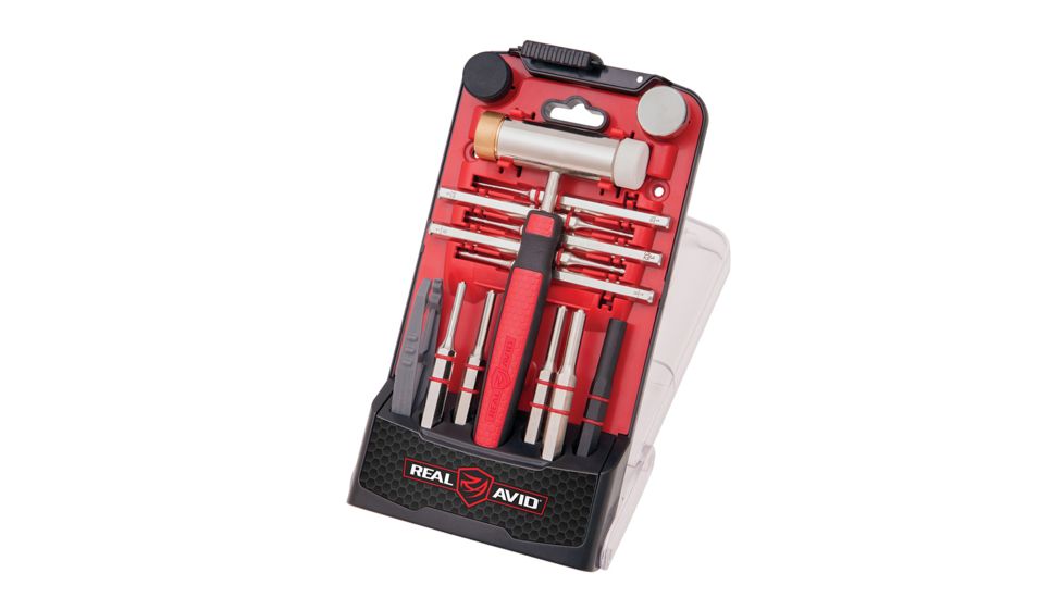 Real Avid Accu-Punch Hammer and Gunsmithing Roll Pin Punch Set, AVHPS-RP