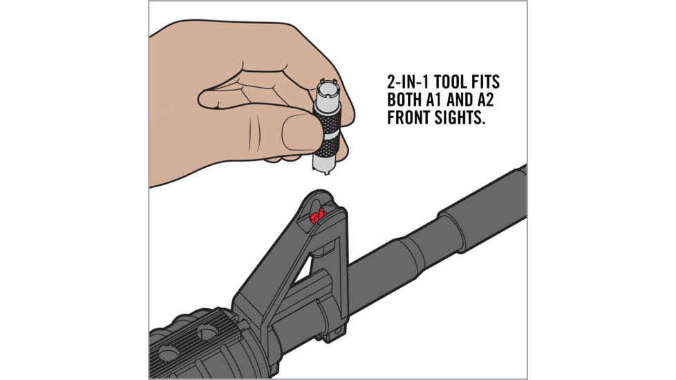 Real Avid AR15 Front Sight Adjuster Tool AVAR15FSA