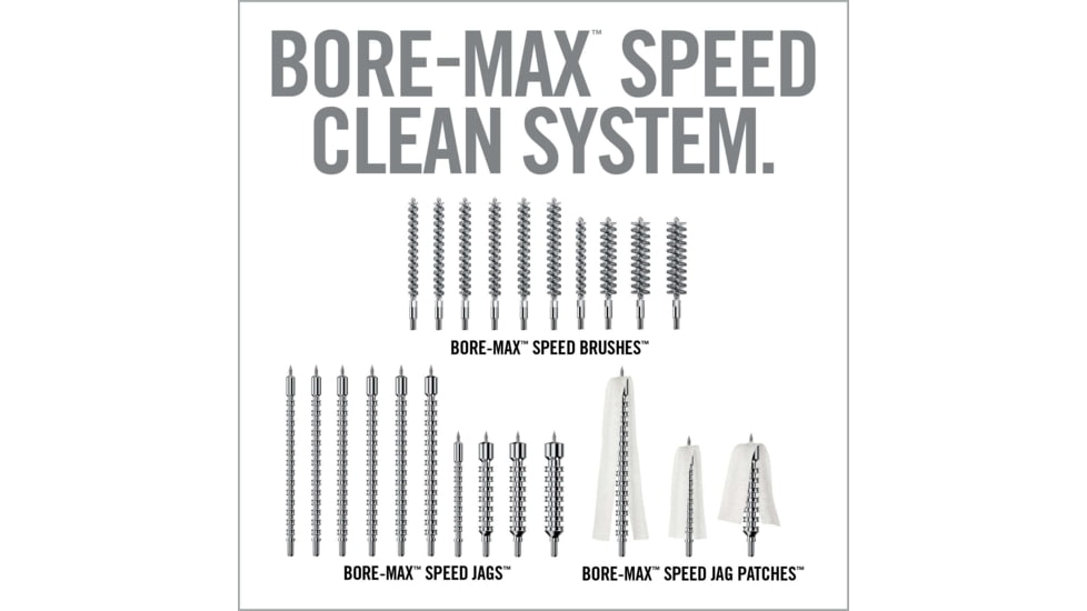 Real Avid Bore-Max Speed Clean Upgrade Set, 7.62mm 30 Cal Rifle, AVBMSET30