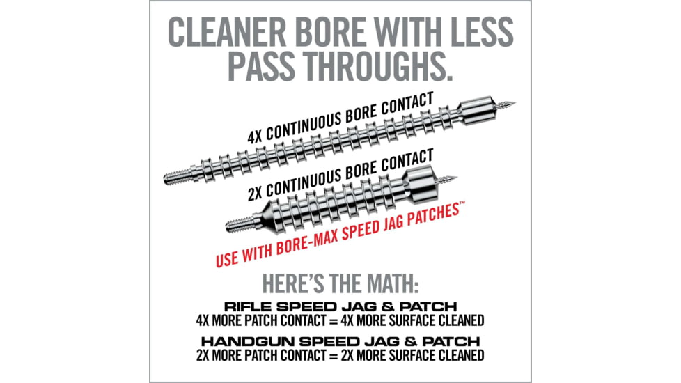 Real Avid Bore-Max Speed Clean Upgrade Set, 7.62mm 30 Cal Rifle, AVBMSET30