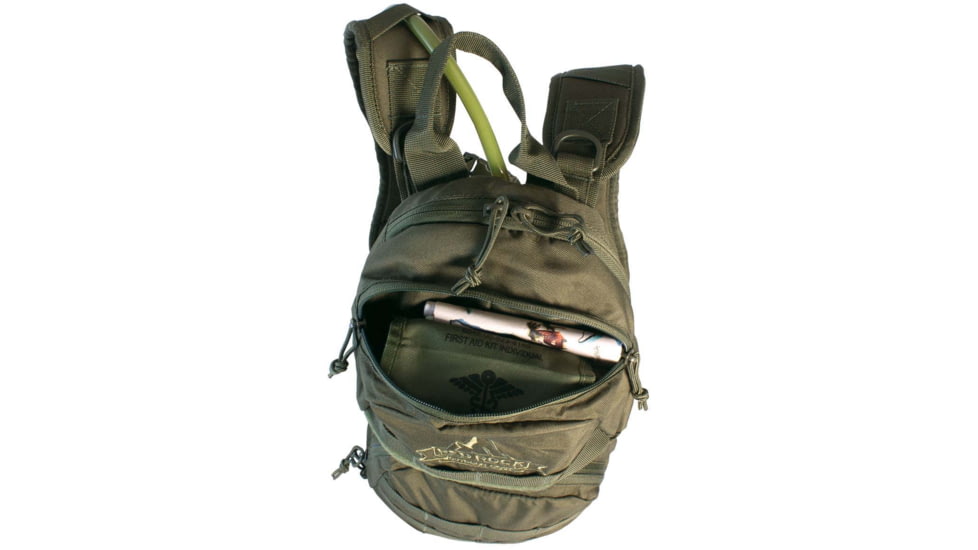 Red Rock Outdoor Gear Cactus Hydration Pack, Olive drab, 80428OD