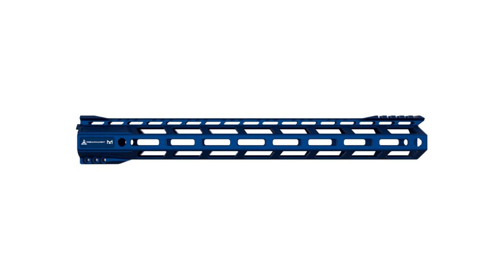 RISE Armament RA-905 Handguard, M-LOK, AR-15, 13.5in, 6061-T6 Billet Aluminum, Anodized, Patriot Blue, RA-905-135-BLU