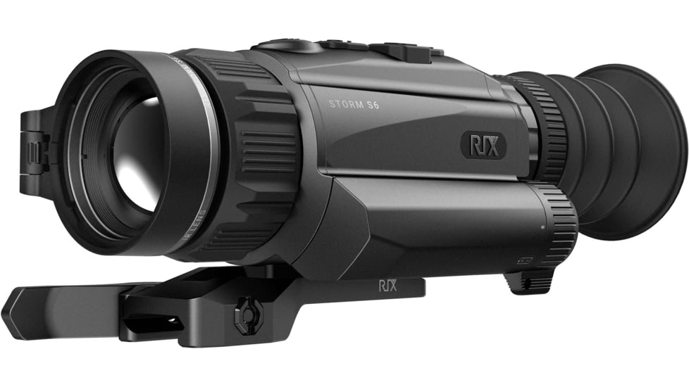 RIX STORM S6 35mm Thermal Imaging Rifle Scope, 50 Hz, 640x512, Black, RIX STORM S6