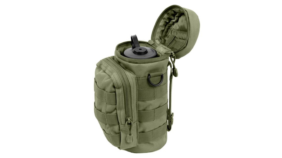 Rothco MOLLE Compatible Water Bottle Pouch, Olive Drab, 2379-OliveDrab