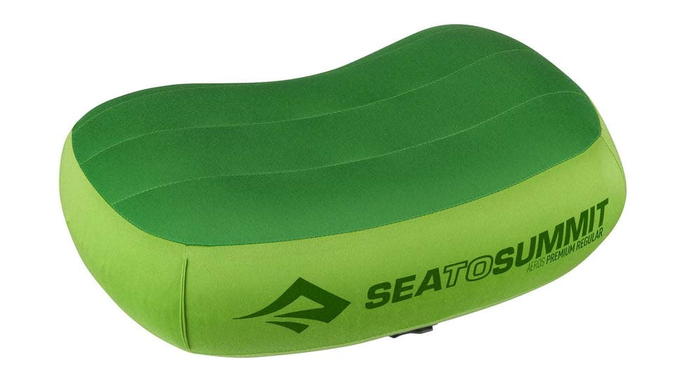 Sea to Summit Aeros Premium Pillow, Lime, Regular, 571-41