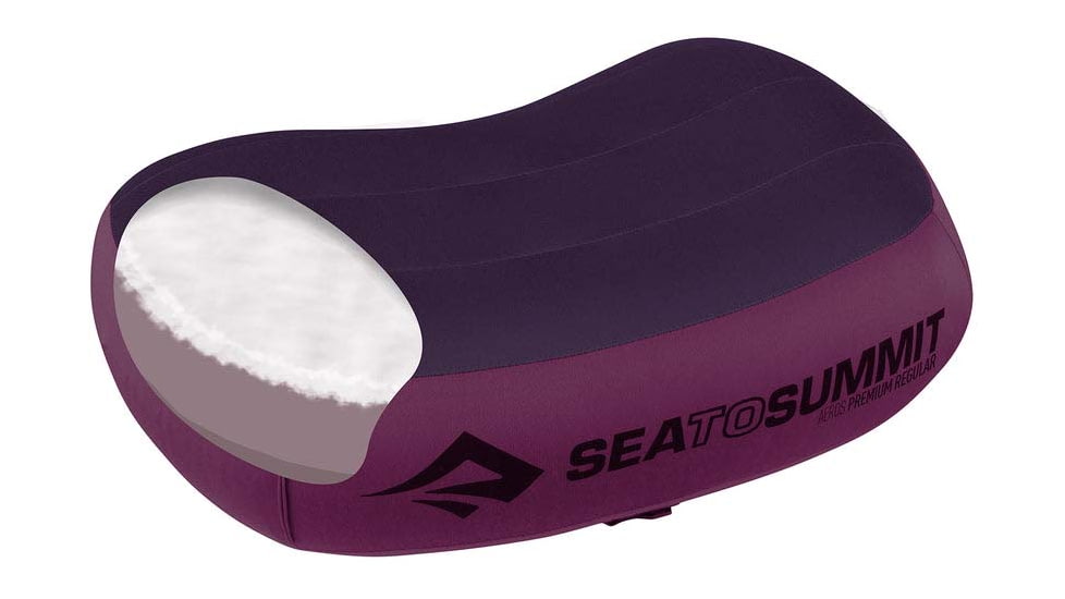 Sea to Summit Aeros Premium Pillow, Magenta, Regular, 571-26