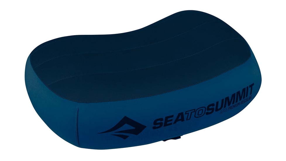 Sea to Summit Aeros Premium Pillow, Navy Blue, Regular, 571-34